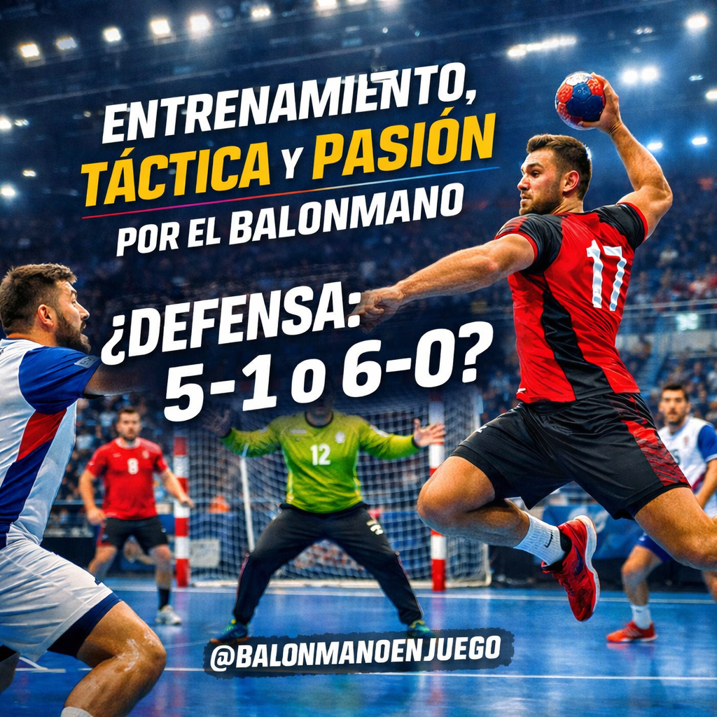 ¿Defensa 5-1 o 6-0? Diferencias, ventajas y cuándo utilizar cada una